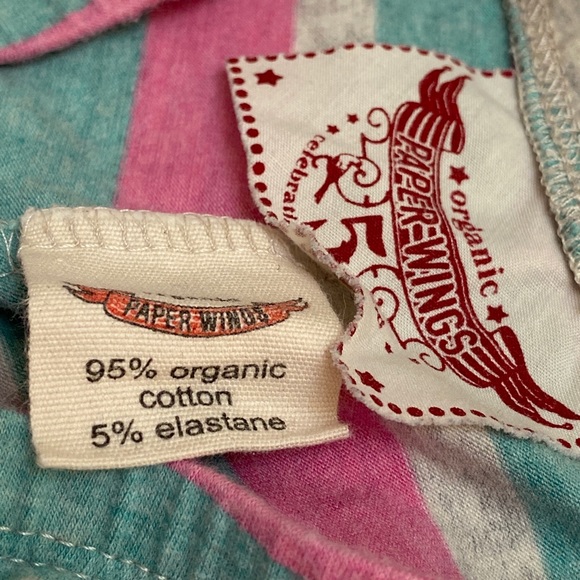 Paper Wings Cropped Leggings 5 - Picture 2 of 3